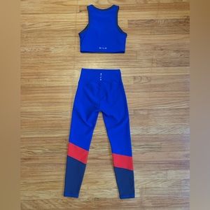 NWT Wilo Matching Set Leggings + Sports Bra